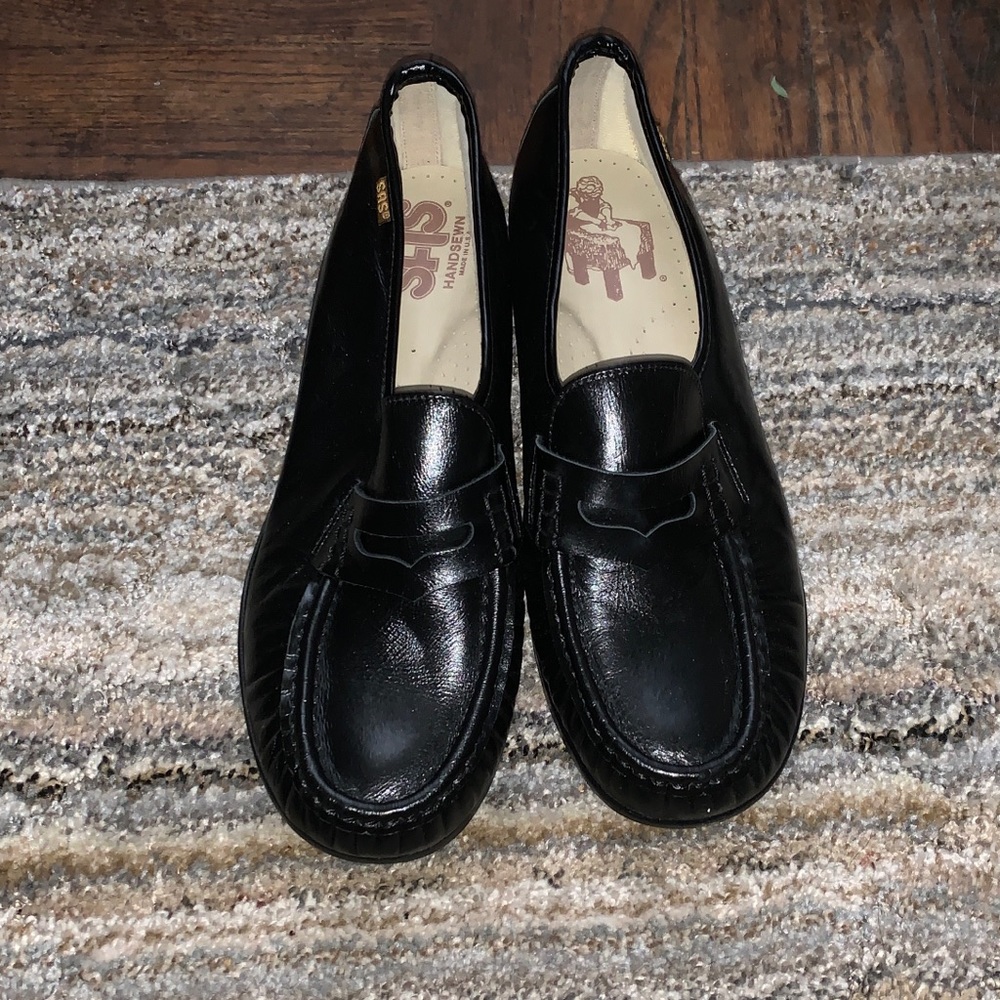 New SAS orthopedics style comfort leather shoes